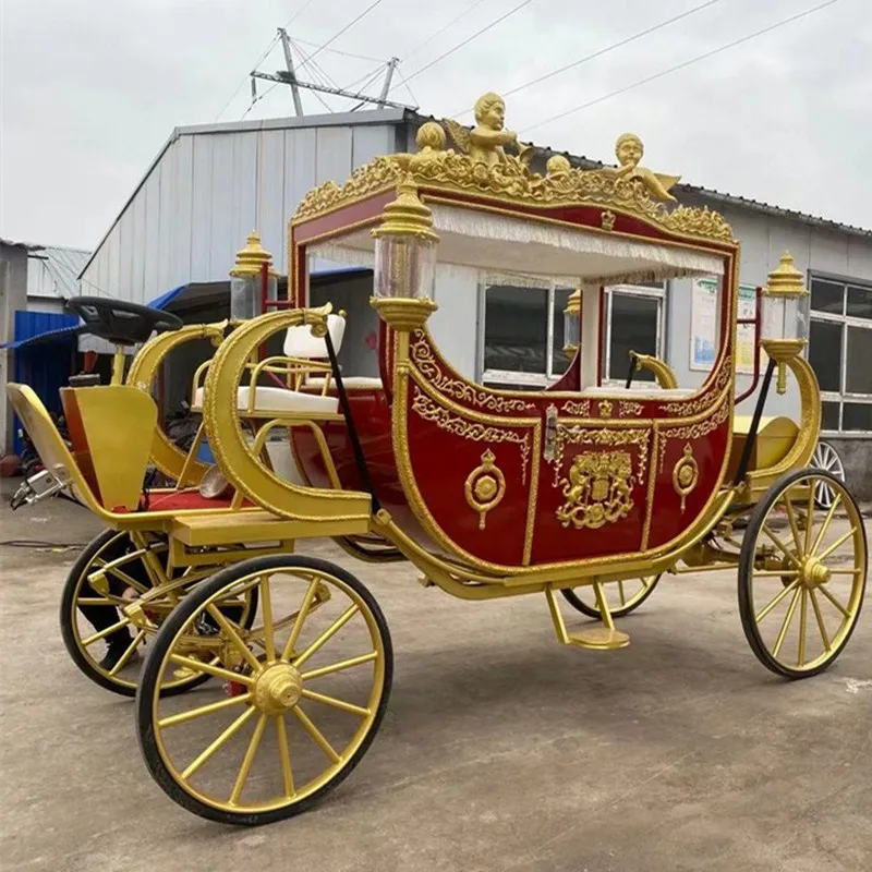 Oem Royal Luxury Children Horse Carriage Trailer For Sale Wedding ...