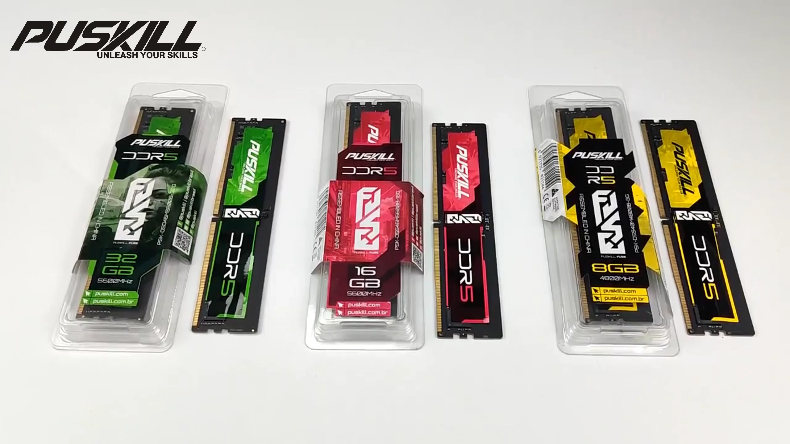 Puskill DDR5 Desktop RAM - High Speed Memory Solutions