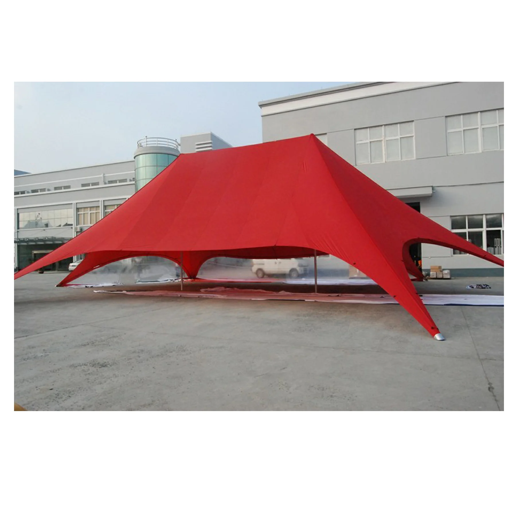 赤いイベント用テント 7600×6500 x 3500 赤いイベント用テント 7600×6500 x 3500 赤いイベント用テント 7600