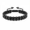4- black lava bracelet