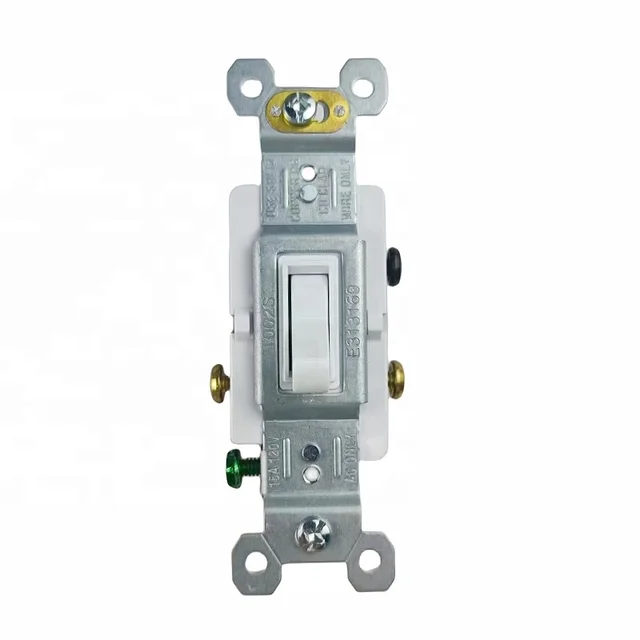 Hot Sales Decora 15 Amp 3-Way Switch White