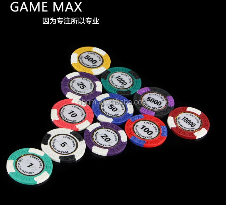 14g Clay Poker Chips La Lucky Poker Chips - Buy Poker Chip,Custom Chip ...