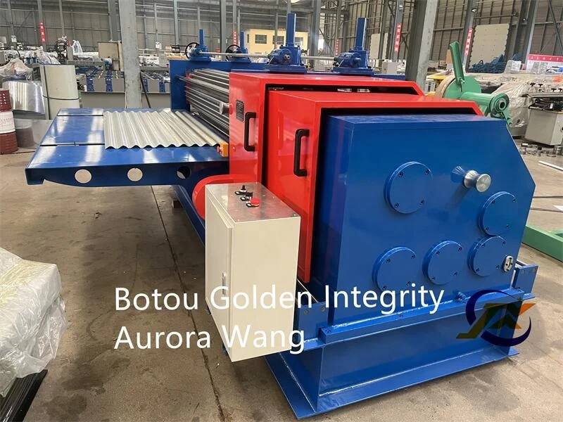 JCX Best Quality Corrugated Roll Forming Machine/Corrugated Roofing Sheet / Barrel Type Iron Sheet Making Machine