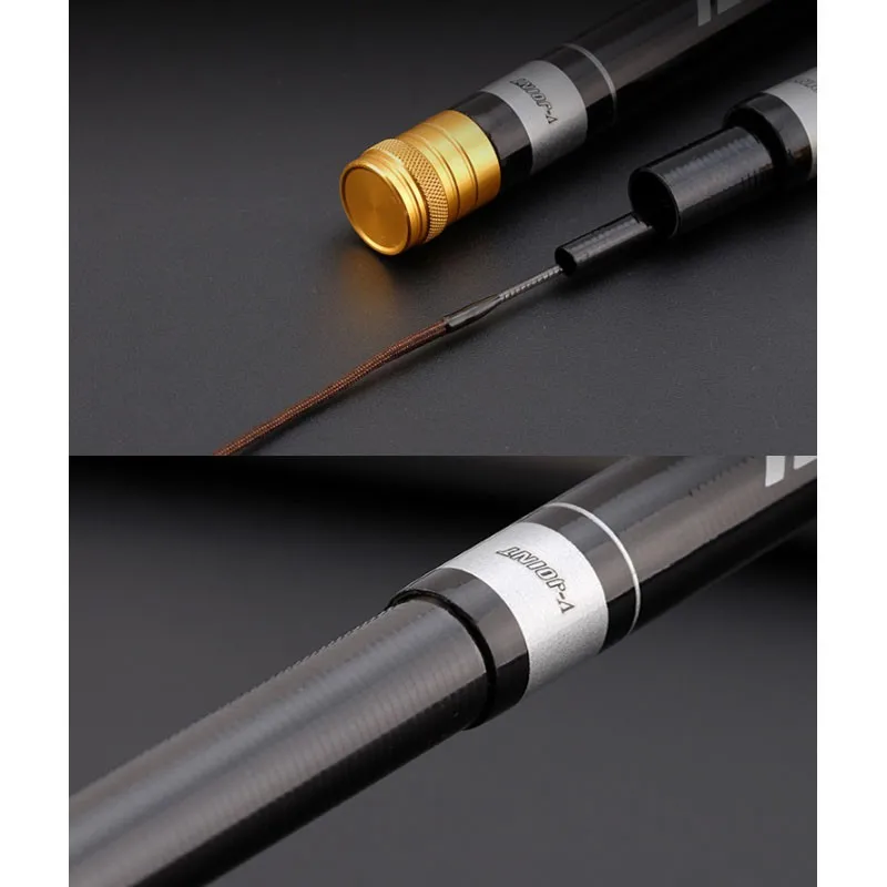 
Light Hard Carbon Fiber Telescopic Reservoir Pond Rod With bag 2.7m-7.2m carp Taiwan Freshwater stand Fishing Rod 