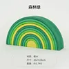 Premium Basswood Rainbow Stacker (Green)