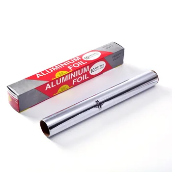 Manufacturer price 8011 Aluminum Foil 45Cm Wide Metal Aluminum Foil small Roll for food Insulation