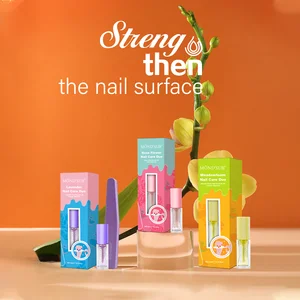 Custom Organic Moisturizing Nail Care Set Repairing Nail Growth Oil Rejuvenating Cuticle Oil Strengthener Nails Nutritious Serum