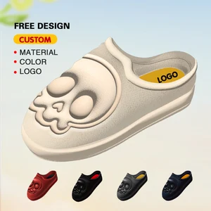 Hot Selling 2026 High Quality Fashion Men slippers Outdoor Summer Rubber Soft Sole Flat Sandals Slide Slippers Men Mules Shoes