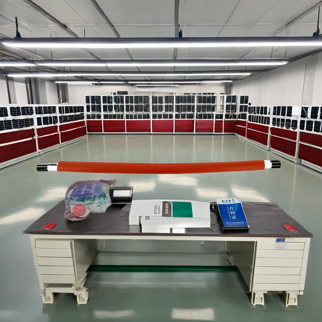 High Voltage 10KV Indoor 3-Core Heat Shrink Cable Termination Kit NSY-/3.1 Polyolefin Accessories manufacture