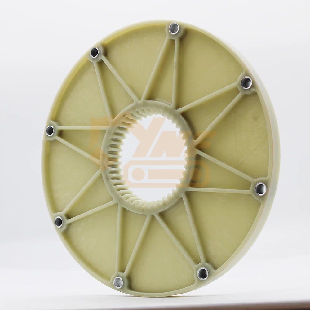 1110T 1110Hf 190Hf Excavator Pile Parts 331/59807 Flywheel Nylon Flange Engine Coupler Assembly OEM Customizable Structure