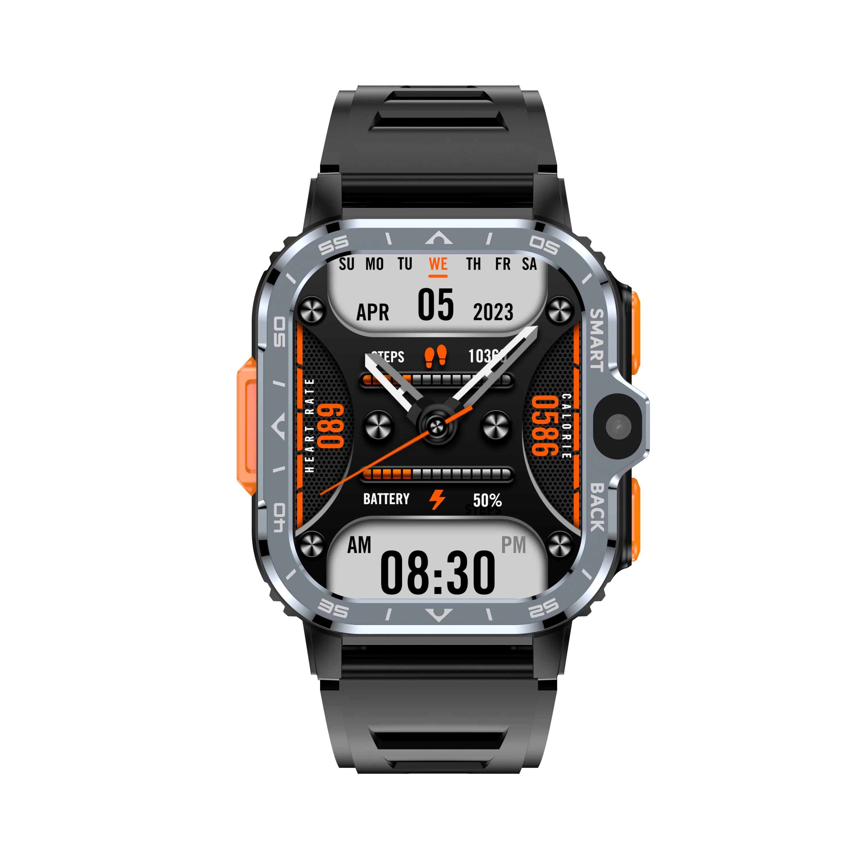 Android 4G LTE IP67 Waterproof Smartwatch with GPS WiFi Dual Camera EMAIL Men's Fashion Smart Watch