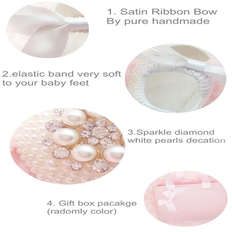 
Ботинки для крещения на мягкой подошве для маленьких девочек, обувь для принцесс с цветами и повязкой на голову для новорожденных и младенцев 