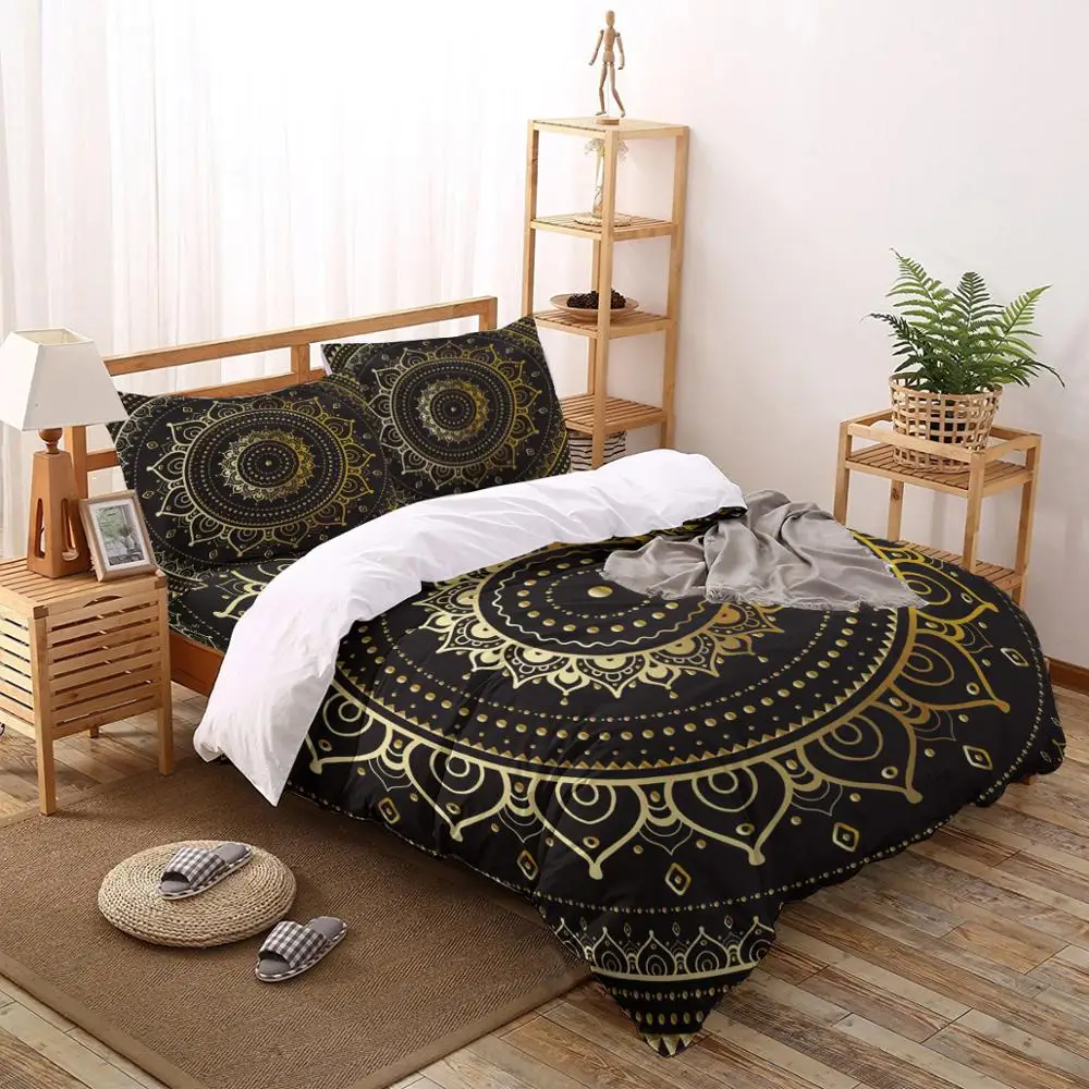 Deluxe Gold Obsidian Royal 4 Pieces Bedding Set Queen Size Sheets Comforter Bedspread Set Black Buy Queen Size 3d Bedding Set Deluxe Bedding Sets Royal Bedding Sets Product On Alibaba Com