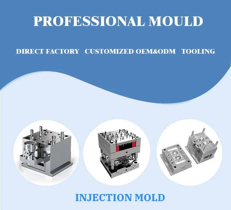 Custom Injection Mould Making Machine Steel Metal Custom Plastic Injection Mould Manufactured Injection mold Mould Manufacturer supplier