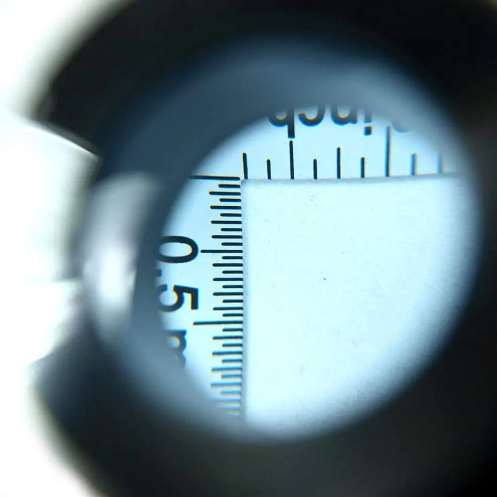 Handheld Optical Measure Map High Quality Handheld 10X K9 Optical Glass Magnifier Lighted Jeweler ...