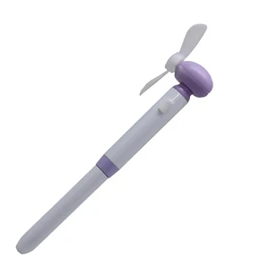 Chinese Factory Portable Mini Fan with Ball Pen Student Fan Pens New Fan Pen With Best Service