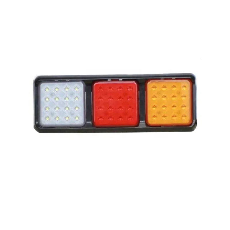 Vehicle Slim LED Truck Light Heavy Duty Tail Lamp Turn Stop Signal Lights Fit Truck Trailer Tractor