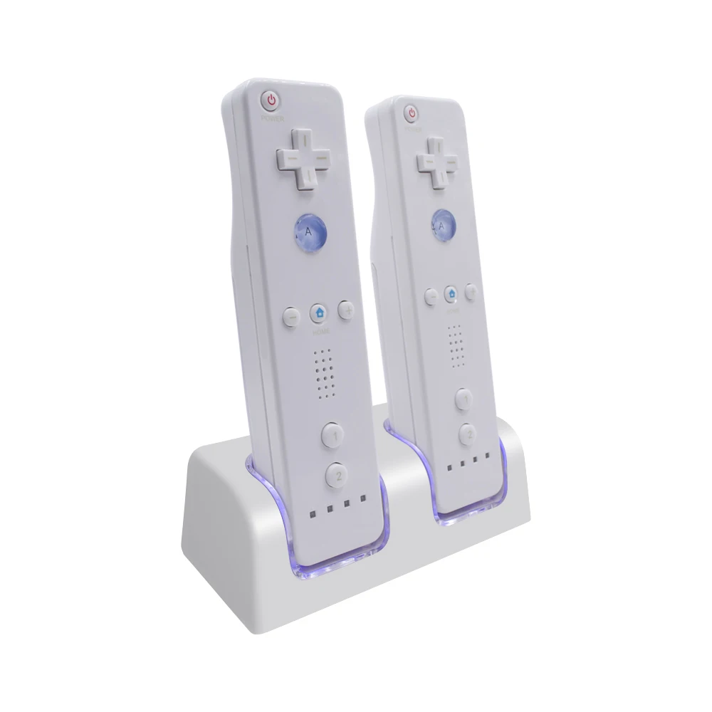 Wii Remote Battery Charger Dual Charging Station Dock With Two Rechargeable  Battery - Buy Wii Remote Battery Charger,2 In 1 Wii Dual Charging Station  Dock,Wii Charging Dock Station With Battery Pack 2800mah