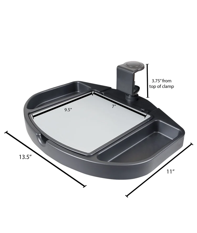 Height-Adjustable Mobile CPU Stand Suitable for Sit Stand Desk Computer Cart Height Adjustable Mobile Cart CPU Computer Cart