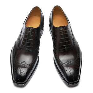 Supply Designed Mens Genuine Oxford Leather Dress Shoes / Genuine Leather Oxford Shoes