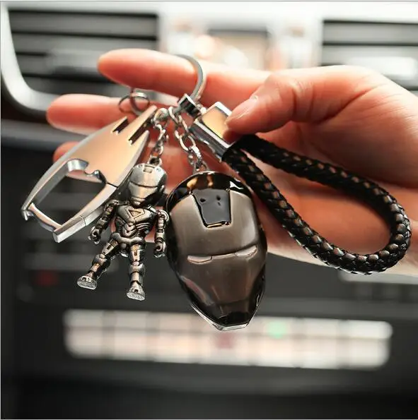Captain America Shield Marvel Keychain Avengers Iron Man Quake Hammer Keychain Gift Giveaway