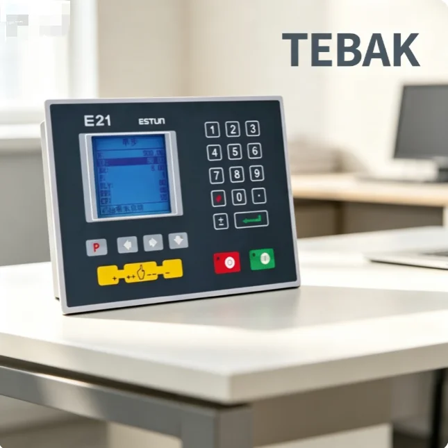 TEBAK E21 E21S Press Brake Bending Control System, CNC Bending Machine Controller Single Step Multi Step Programming Accessories