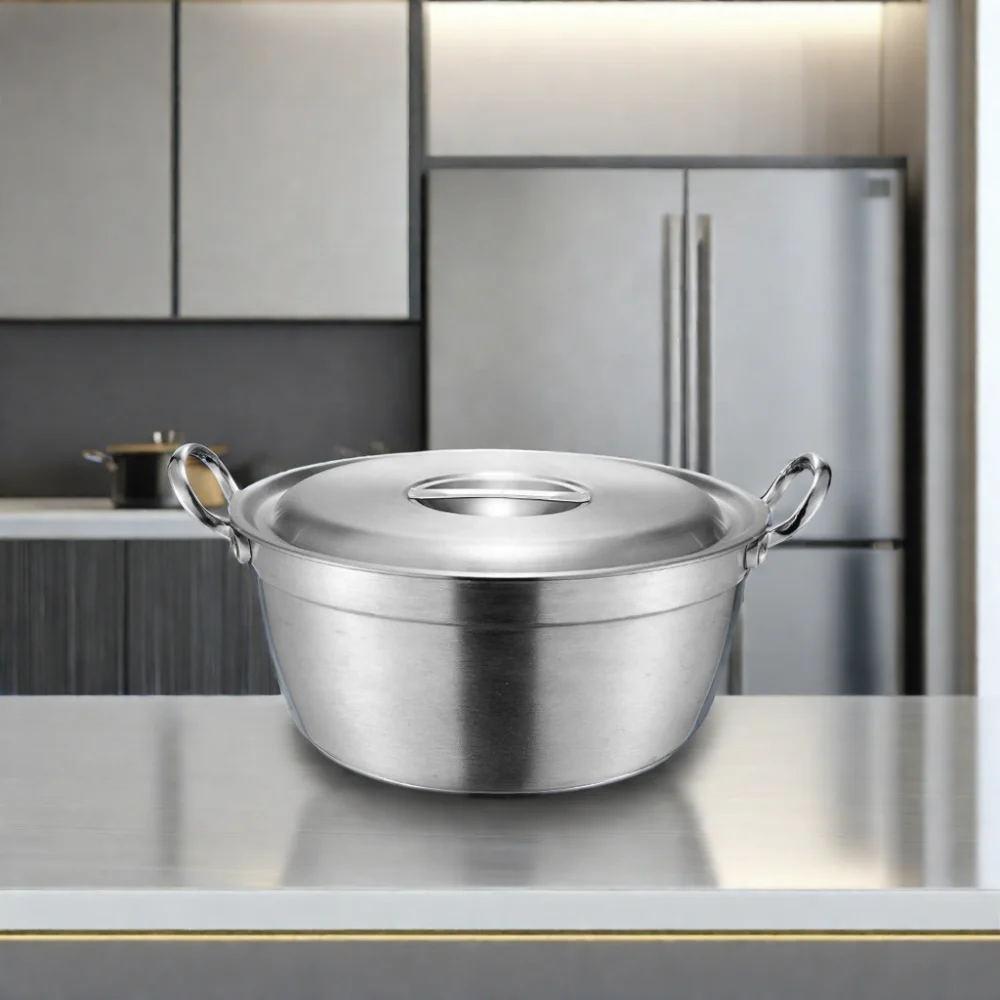 Sandwich Bottom-Large Cooking Pots Large Aluminium Cooking Pot
