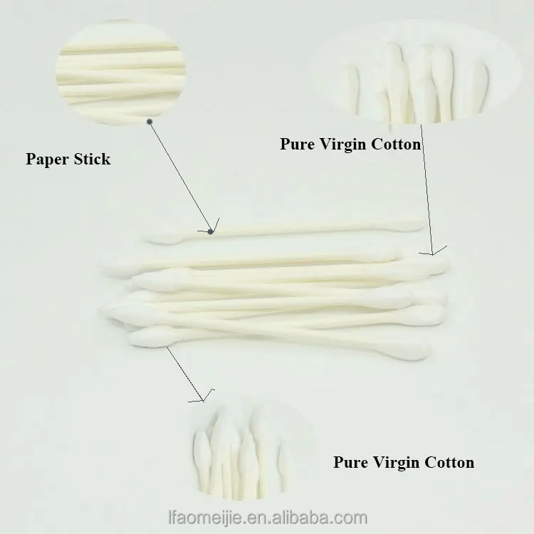 Cotton buds detail