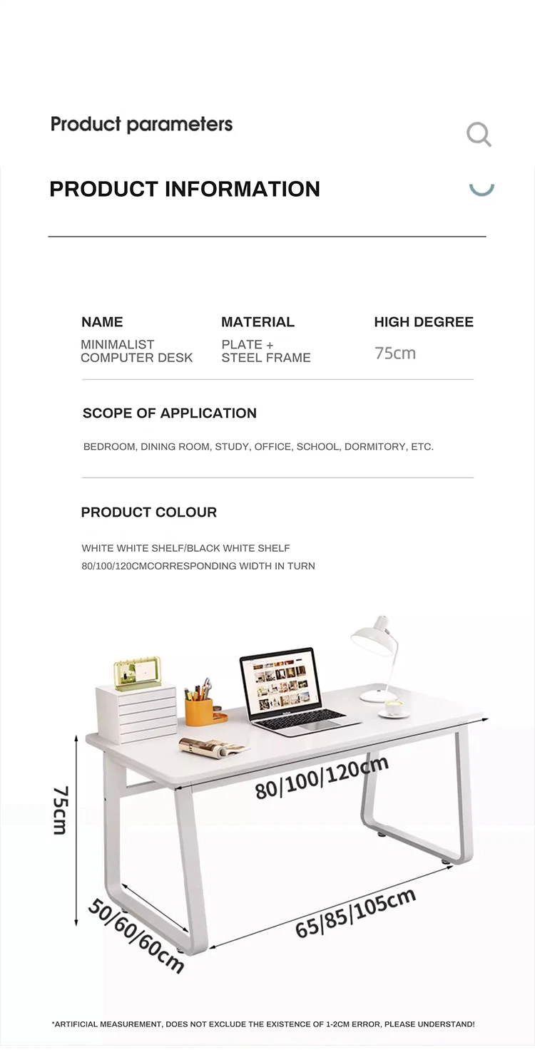 Modern Design Executive Desk Wooden Home Office Computer Desks Computer ...