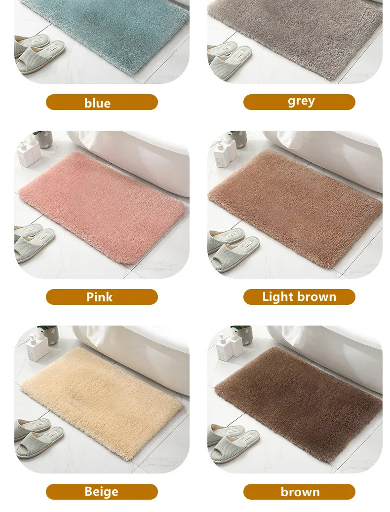 High Quality Style Living Room Bedroom Carpet Home Thickened Floor Mat Customization supplier