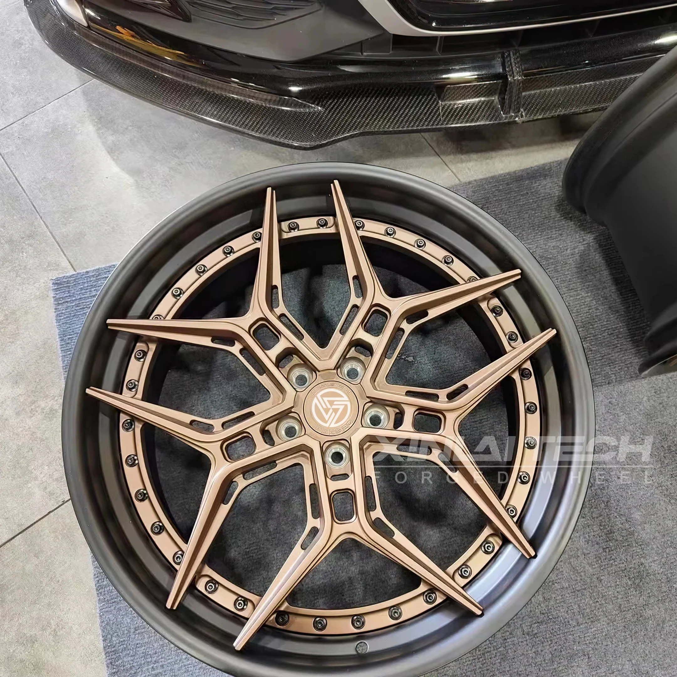 XL 2 Piece Forged Wheels 18 19 20 21 22 Inch 5x114.3 5x120 for Nissan 350Z 370Z Toyota Supra GR Ford Mustang Lexus RC F Rims - Image 1