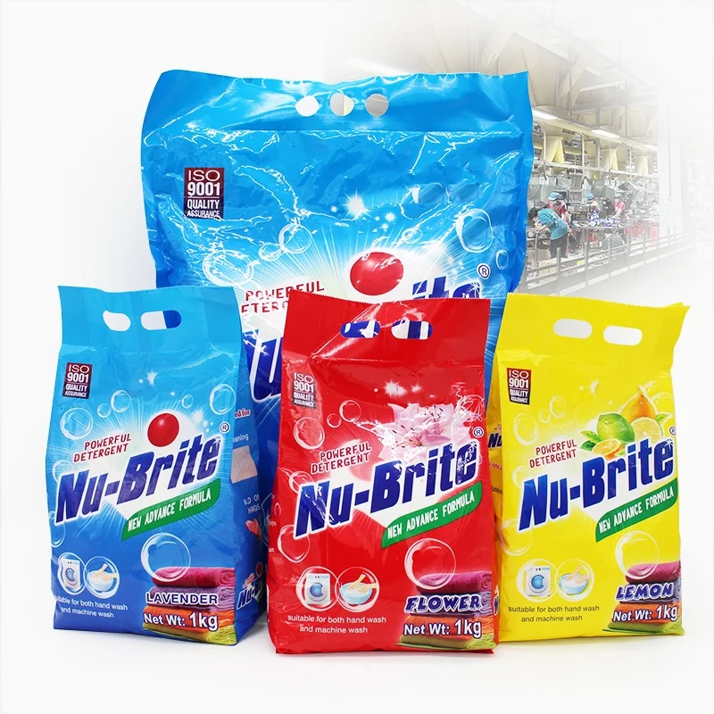 Best Selling High Foam 3KG Soap Detergent Powder Lavender and Lemon Fragrance Disposable for Apparel Use supplier
