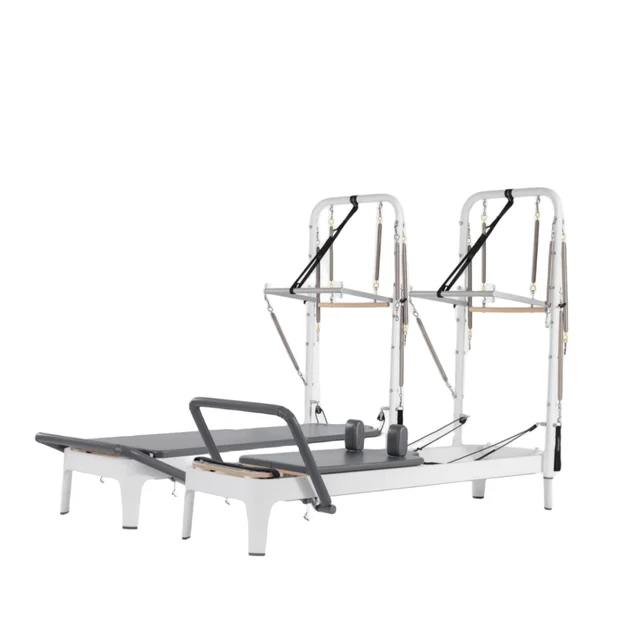 American style aluminum reformer tower gym BB pilates equipment reformer with tower