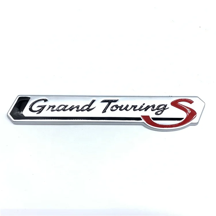 Metal Polished Chrome Automatic Car Trunk Fender Emblem Badge Decal Stickers