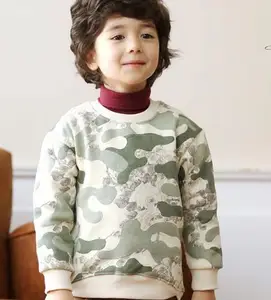 Wholesale 2016 New Design Camouflage Printed Spring Autumn Pullover Hoodies