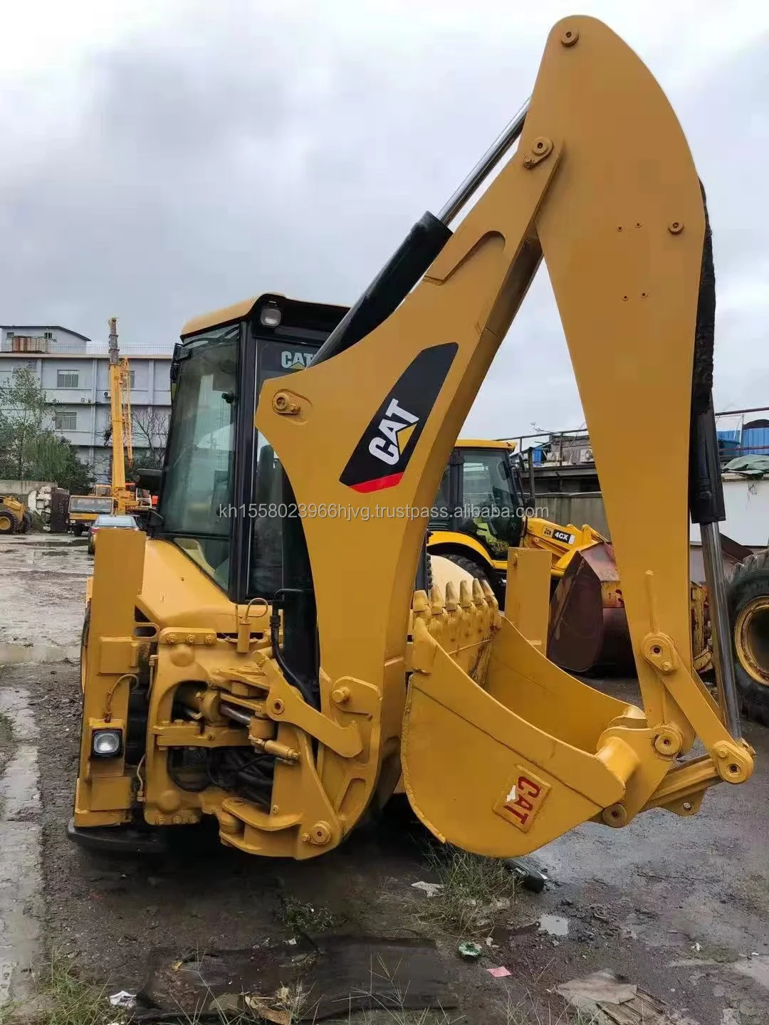 4x4 Used Caterpillar 416F Backhoe Loader for Sale - Cheap