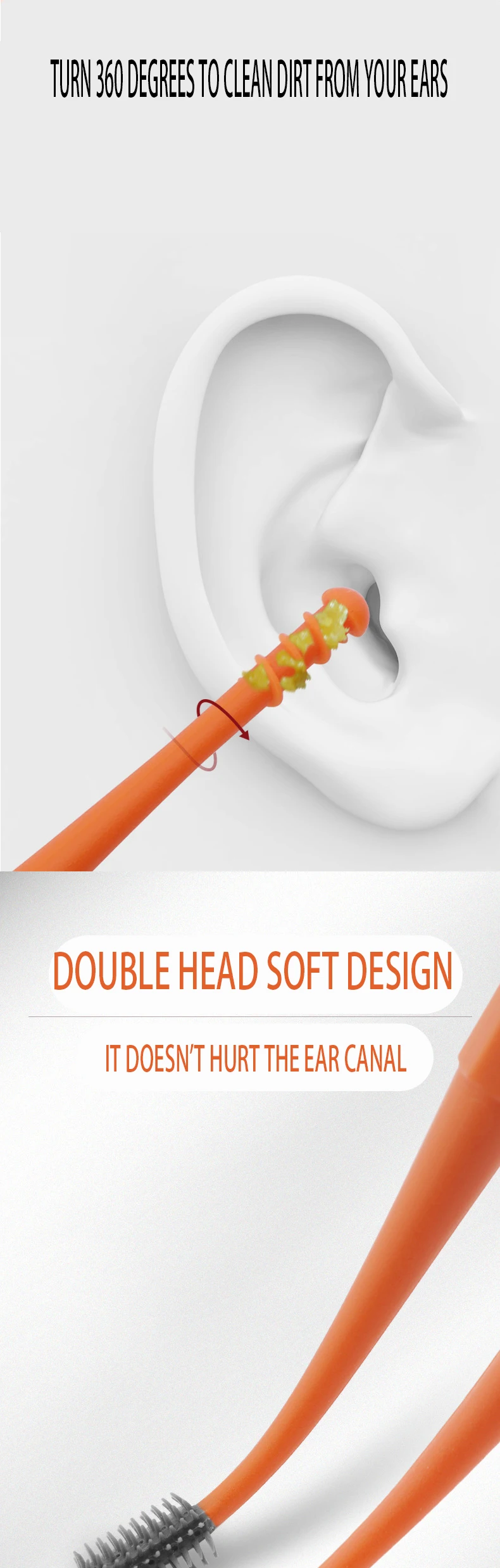 product factory made custom color ear wax removal kit beauty stainless steel ear cleaning tool-4