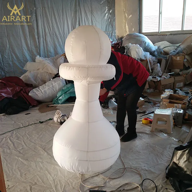 Giant Custom Giant Inflatable Airblown Chess Pieces Shape Balloon for Sale