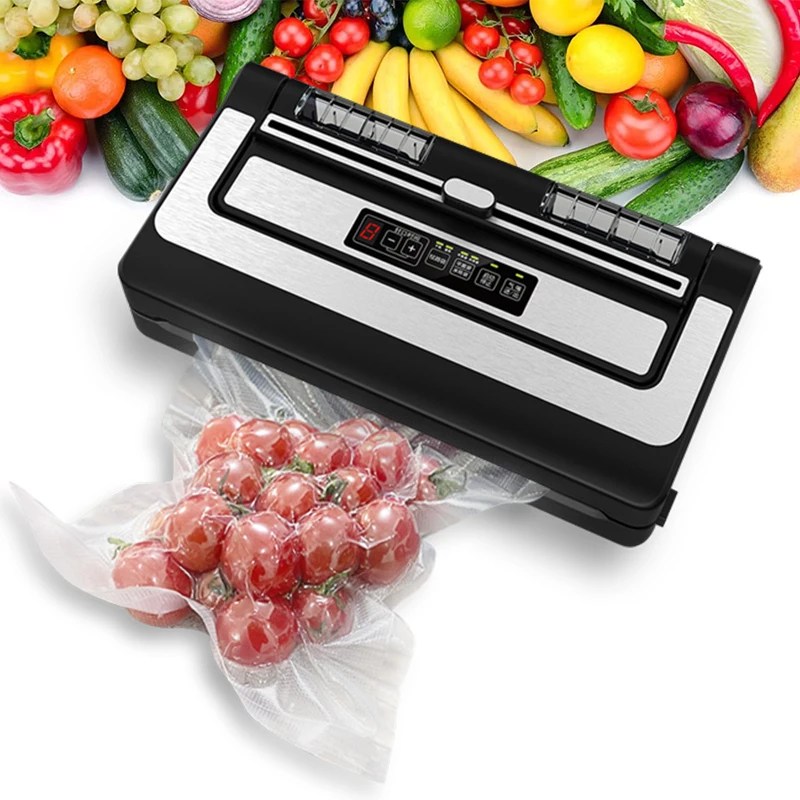 Wallepacドライモイストフードフードシーラー (80Kpa) 真空シーラー