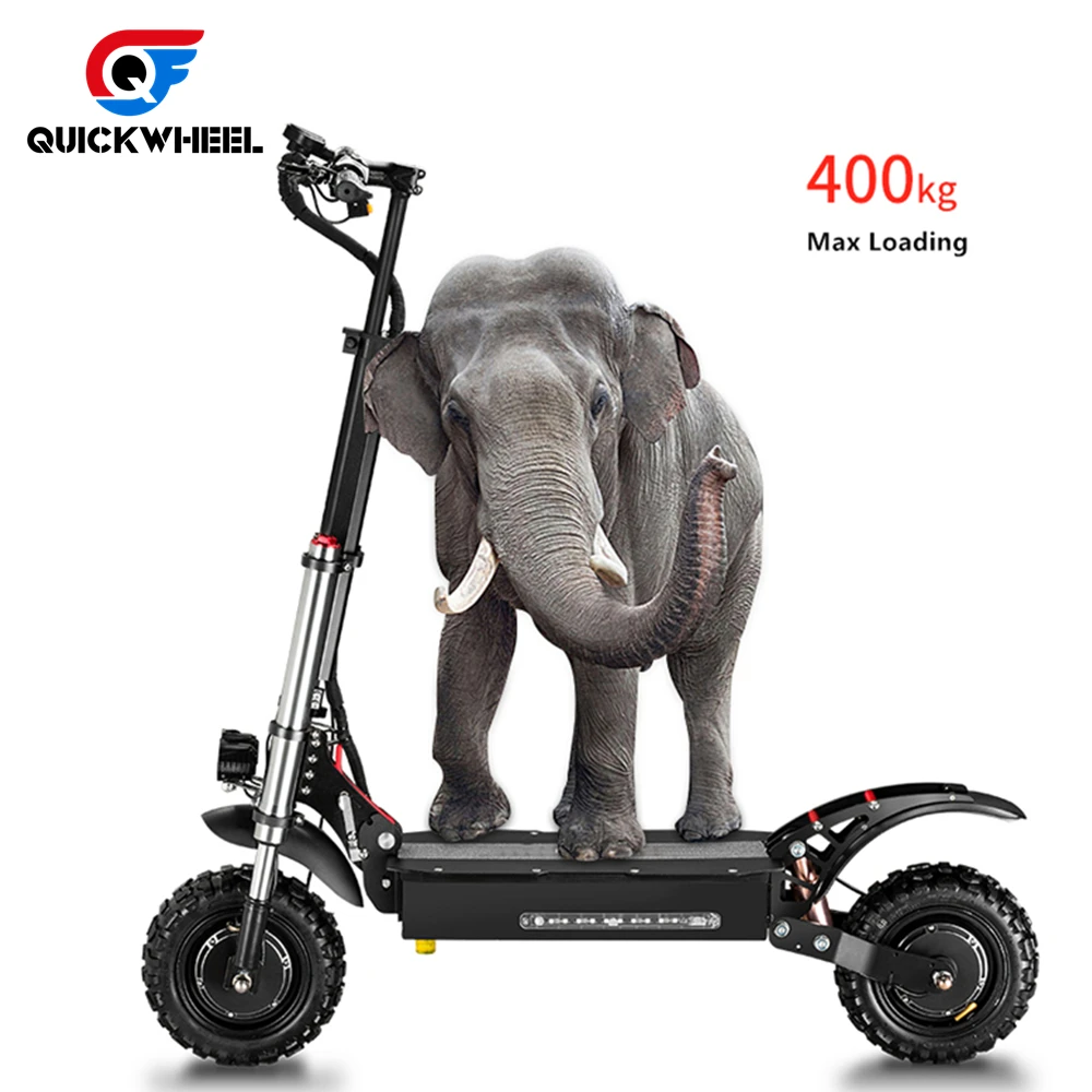 Quickwheel Explorers 11 Inch 5400W Foldable Electric Scooter With Seat Adult 2 Wheel Stand up Electric Scooter Price in India