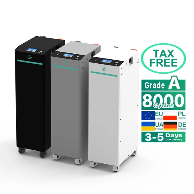 Seplos V4 Mason 280 DIY Kit EU Stock Lifepo4 280AH 200AH 48V 51.2V Cell Lithium Battery Box with BMS for Home Energy Storage