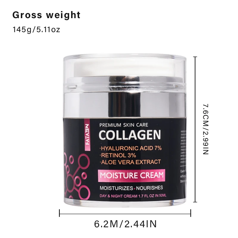 FATAZEN Skin Care - Anti Aging Wrinkle Face Moisturizer