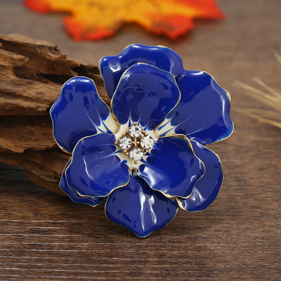 FABLE ENGLAND ENAMEL ICE - Spilla - gold coloured/dorato