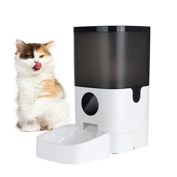Amazon Hot Sale Pet Feeder Automatic Wifi Camera Timed Dry Food Automatic Surefeed Microchip Pet Dog Feeder