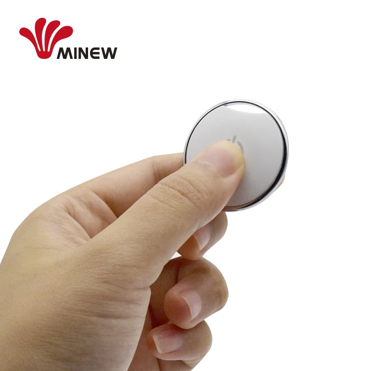 Minew D15N Bluetooth Low Energy BLE iBeacon EddyStone bluet ooth Wearable KeyChain Tag Beacon with nRF52 Chip