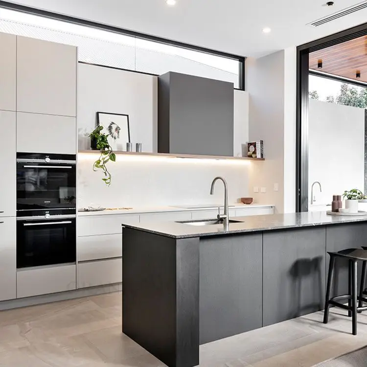 Fast Delivery American Custom Modular Modern Design Home Kitchen Furniture Kitchen Cabinet