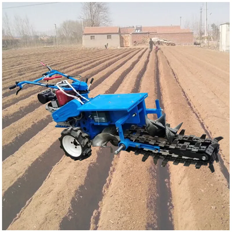 Multi Functional Trenching Machine Chain Trencher Mini Machine