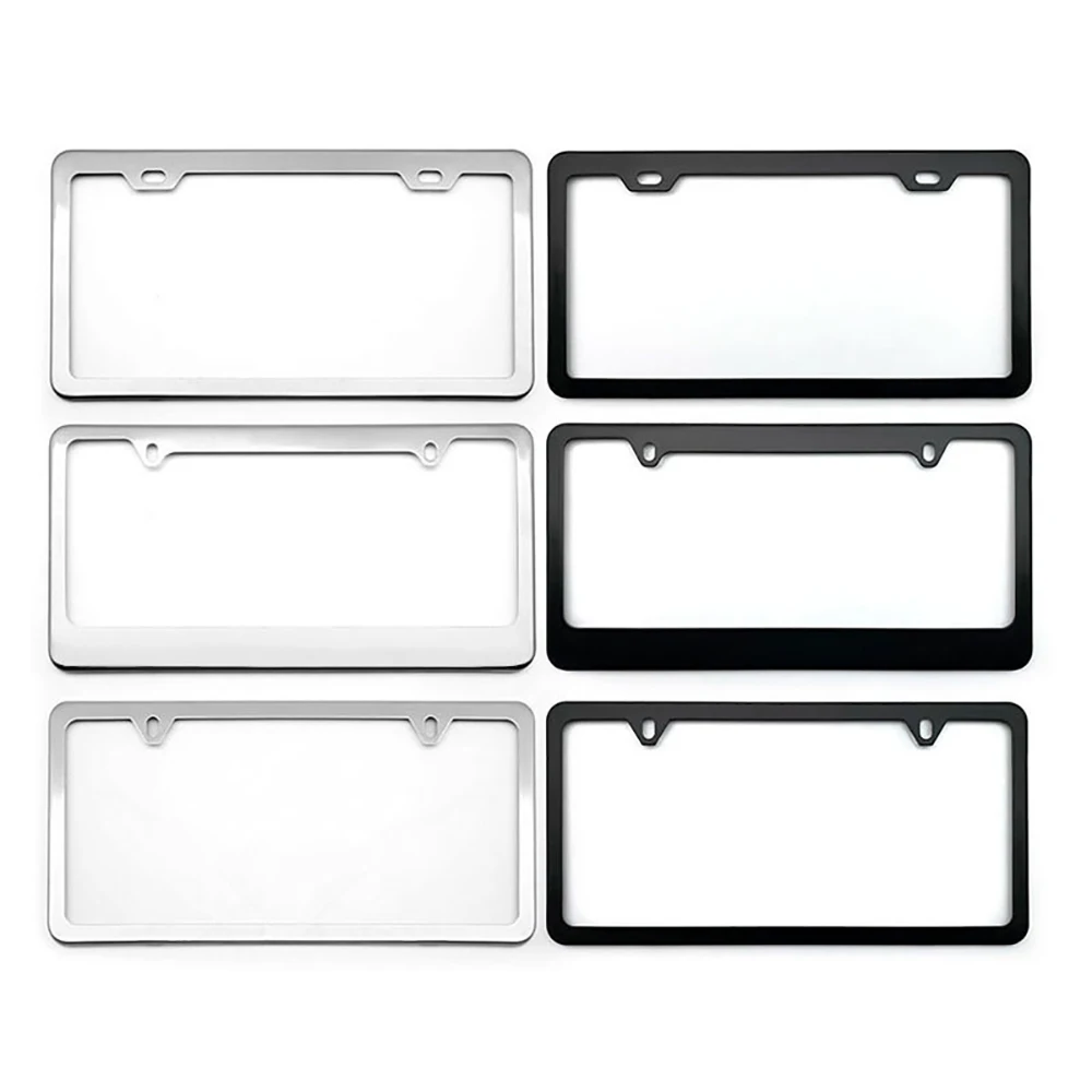 Hot Sale Plastic Number Plate Holder License Plate Frame Custom License Plate Frames Wholesale