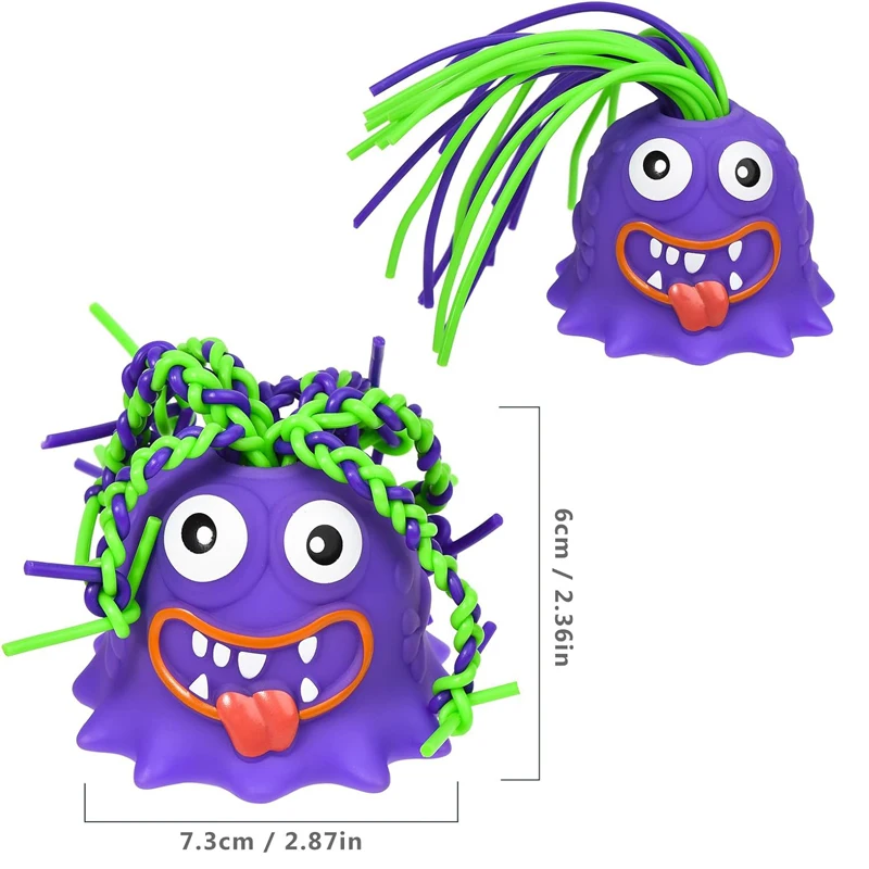 Educational Decompression Toys Novelty Funny Pull Its Hair Screaming Pals Monster Relieve Their Stress Vent New