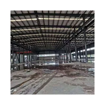 Light Grade Steel Structure House Carbon Steel Workshops Warehouses Bending Cutting Welding Processing Services ASTM Standard